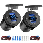 Hapytrip Pack 12 Volt Usb Outlet Dual Quick Charge 3.0 Port And Of Two. Fixed Price $37.29.