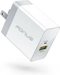 Fast Home Charger 36W 2-PORT Usb Type-c Travel Wall Power For Cell Phones. Fixed Price $16.88.