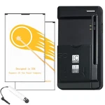 2X 2720MAH Battery Multi-purpose Wall Charger Stylus For Zte Pocket Wifi MF975U. Fixed Price $47.53.