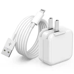 Ipad Charger, Iphone Cord Fast Charging 12W Usb Wall White. Fixed Price $32.39.