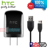 Original Htc Charger Brand New Black 1A Home Travel Wall Data Cable. Fixed Price $9.49.
