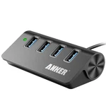 Anker A7507011 4 Port 3.0 Data Hub With Charge Aluminum New 5GBPS Usb-a. Fixed Price $11.99.