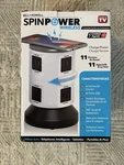 New Bell + Howell 4-OUTLETS / 6 Usb Spin Power Smart Charging Station Sealed. Fixed Price $17.99.