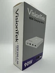 Visiontek 90W Charging Station Usb-c Pd 3.0 Qc 901285. Fixed Price $14.37.