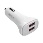 Tripp Lite Dual-port Usb Car Charger White. Fixed Price $20.50.