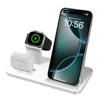 3IN1 15W Fast Wireless Charger Charging Station For Apple Watch 11/10 Iphone 17. Fixed Price $19.99.