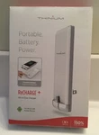 Thinium Cordless Phone Charger 3000MAH Battery White New Box For Android. Fixed Price $16.99.