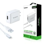 Esoulk 12W 2.4A Wall Charger & 5FT Cable For 8 Pin White. Fixed Price $14.99.
