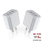 Iphone 16/17 Charger Block,usb 2 Pack 35W 3-PORT Wall C(3C). Fixed Price $45.35.