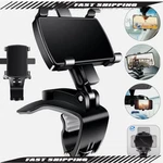 Universal 360 Car Phone Mount Holder For Cell Stand With Clip-on. Fixed Price $9.99.