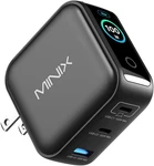 Minix 100W Usb Charger, 3 Port Gan With Smart Display And Touch Contro. Fixed Price $69.79.