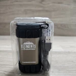 Elements By Celestron Thermocharge Hand-warmer/ Power Bank. Fixed Price $24.99.