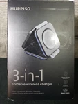 Murpiso 3 In 1 Magnetic Foldable Wireless Charger Brand New Sealed. Fixed Price $44.99.