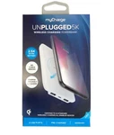 New Mycharge Unplugged 5K Wireless Charger + Power Bank White 5000 Mah. Fixed Price $12.30.