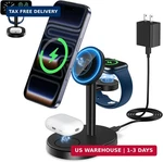 Hevanto 2026 3 Wireless Charging Station For Apple Magsafe Charger, 15W Fas. Fixed Price $33.69.