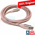 Verizon Logo 6FT Braided Pink Usb-c Charge Data Cable For Galaxy Iphone Ipad. Fixed Price $10.43.