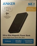 Anker Maggo Power Bank 10000MAH Slim Magnetic Battery 15W QI2 Magsafe Charging. Fixed Price $65.00.