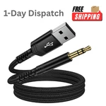 Ciqily Usb To 3.5MM Aux Audio Cable 3FT Braided Dac Adapter Pc PS5 PS4 Mac Headp. Fixed Price $10.75.