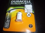 New Pack Duracell Model DU1610 Mini Usb Car Charger Sync & Cable. Fixed Price $9.49.