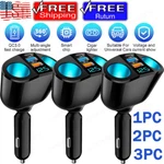 Car Cigarette Lighter Adapter Charger 2 Way Dual Socket Splitter Plug Usb Outlet. Fixed Price $10.13.