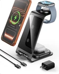 Intoval Aluminum Wireless Charging Station For Iphone 17 16 15 14 13 1.... Fixed Price $62.00.