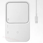 Samsung Galaxy 15W Super Fast Wireless Charger Duo White EP-P5400. Fixed Price $29.95.