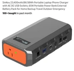 Sinkeu 88.8WH Portable Laptop Charger Ac Dc Usb Outlets Travel Power Bank. Fixed Price $64.88.