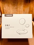 Magnetic Wireless Charger Stand For Apple Devices, 3 1 -tribone Fast Charging. Fixed Price $14.99.