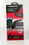 Monster 15W Fast Charge Magnetic Charging Flexible Dash Mount. Fixed Price $9.99.