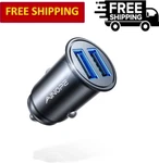 Ainope Smallest 4.8A Metal Usb Car Charger Port, Phones / Devices Compatible. Fixed Price $17.99.