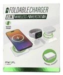 Pwrfl By Vivitar Foldable Charger 3 In 1 Wireless Powerstation. Fixed Price $8.49.
