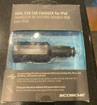 Schosche Dual Usb Car Charger For Ipad. Fixed Price $12.50.