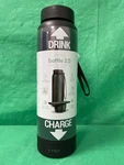 Tylt Bottle 2.0 24OZ Water Power Bank Wireless Charger Black PWRBTL24BK-T. Fixed Price $25.00.