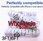 Wholesale Bulk Usb Cable 3FT 6FT For IPHONE11 Xr 8 7 Plus Charger Cord Lot. Fixed Price $29.99.