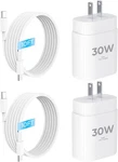 Iphone 17 16 15 Charger Fast Charging Cable, 30W Usb 10FT, White. Fixed Price $17.58.