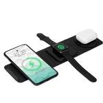 Ihome 3-IN-1 Foldable Wireless Charging Pad W/ Usb-c Wall Charger 2IHQI2233D0L2. Fixed Price $18.00.