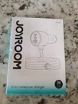 Joyroom JR-CL30 3-IN-1 Fast Car Charger Gray 3M Usb-c Usb-a Universal. Fixed Price $17.97.