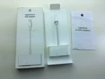 New Genuine Oem Apple A1439 Lightning To Vga Adapter MD825ZM/A. Fixed Price $39.65.