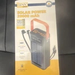 Denx Solar Power Bank 20000MAH Led Lamp & Usb-c Charger Universal DX434. Fixed Price $24.99.