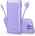 TG90 10000MAH Portable Charger Built-in Ac Wall Plug & Cable Iphone 17 16 15 14. Fixed Price $15.74.