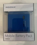 Insignia Mobile Battery Pack Blue 5200MAH. Fixed Price $19.79.