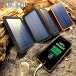 Folding Emergency Slim 2 Usb Portable Battery Charger Solar Power Bank For Phone. Fixed Price $76.99.