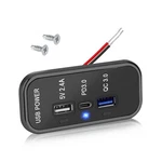 Linkstyle Ports Rv Usb Outlet, 18W PD3.0 C, Qc & 2.4A... Fast Ship. Fixed Price $25.10.