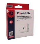 32W Powerlab Wall Charger With Delivery Usb-c + Usb-a Ports. Fixed Price $22.00.