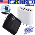 Usb Type Fast Wall Charger Pd 65W QC3.0 Adapter For Macbook Iphone Samsung. Fixed Price $9.98.