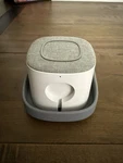 Ventev Wireless 10W Qi Fast Charger Watchdock Duo - White/gray. Fixed Price $15.00.
