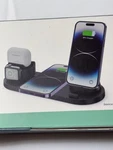 Source Electronics 6-IN-1 Wireless Charging Station Black SE-413-BK. Fixed Price $12.00.