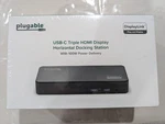 Plugable Usb-c Triple Hdmi Display Docking Station With 100W Power Delivery. Fixed Price $89.97.