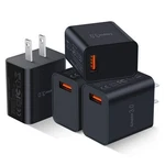 Besgoods Fast 3.0 Usb Wall Charger 4PACK 5V 3A Charging Block 18W.... Fixed Price $27.09.