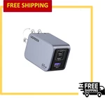 Ugreen Nexode Pro 65W Gan 3-PORT Compact Foldable Pps Fast Wall Charger. Fixed Price $66.49.